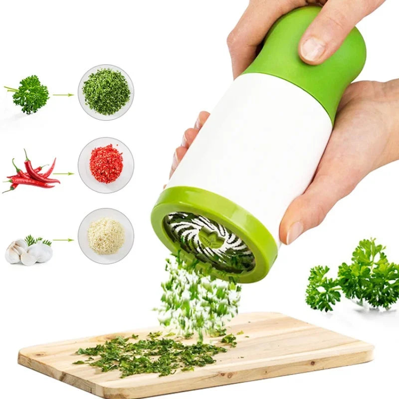 Salad Vegetables Garlic Coriander Spice Chopper Vegetable Cutter Fruit and Vegetable Slicer  Grinder Grater Kitchen Tool