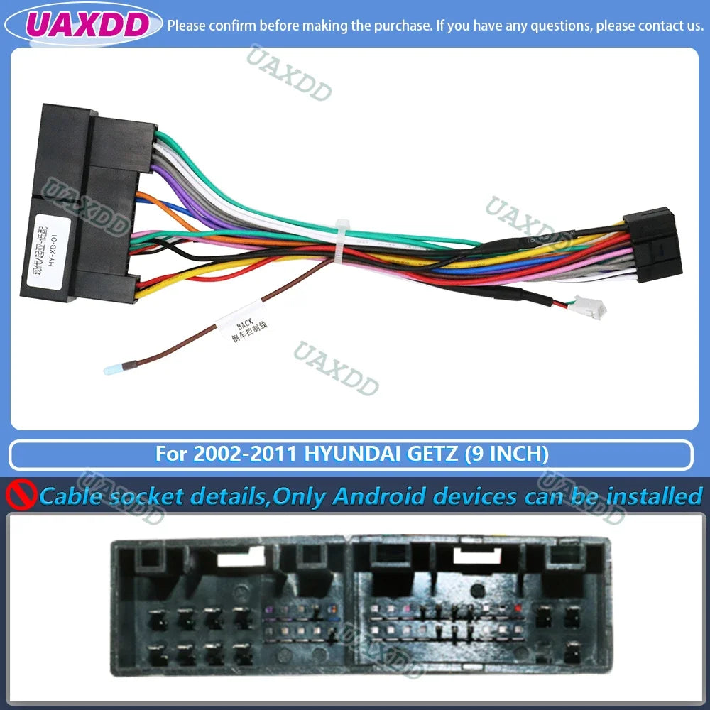 جدد سيارتك الهيونداي جيتس وخليها موديل السنة! طقم تركيب شاشة أندرويد 9 إنش، مطابق تماماً لديكور الوكالة، تركيب سهل وبدون قص أسلاك. نخب أول وجودة عالية."