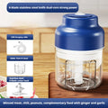 New USB Electric Garlic Chopper Portable 250ml Veggie Chopper 320ml Mini Food Processor Cooking Tool