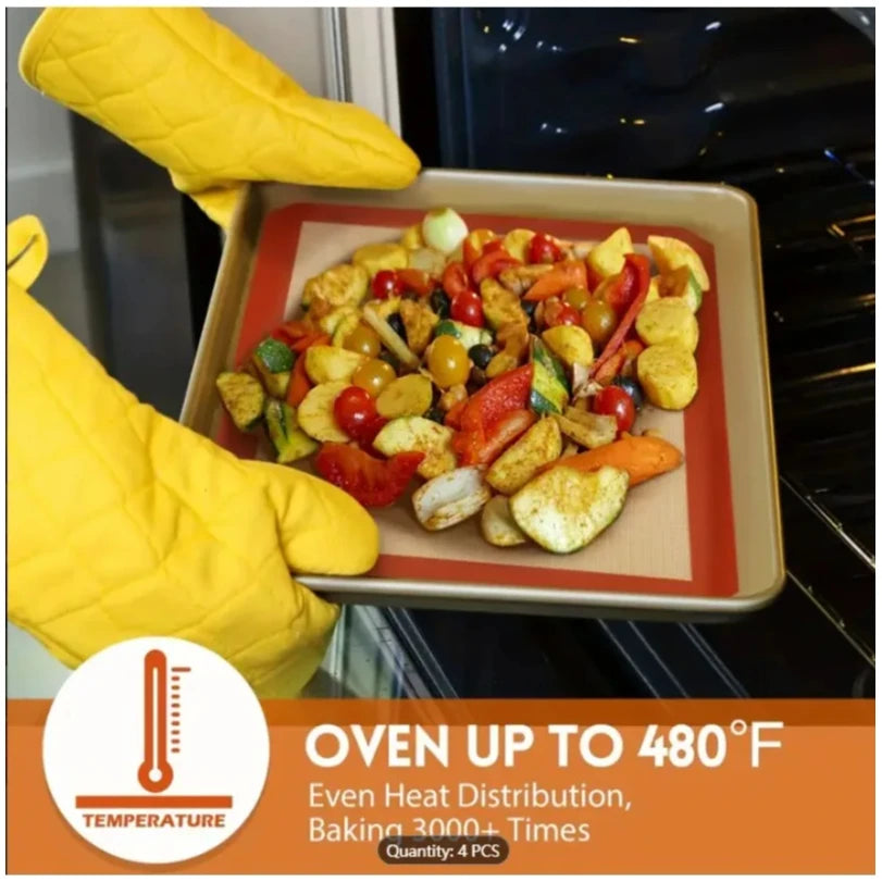 2025 1Pcs HOT SALE NEW Silicone Macaron Baking Mat - for Bake Pans - Macaroon/Pastry/Cookie Making - Professional Grade Nonstick